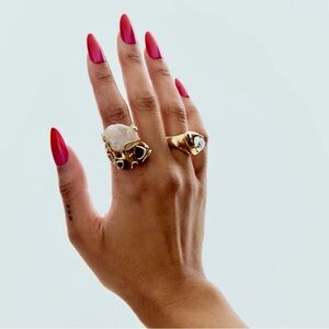 ❤️✨Facile by Alexa Press-On Nails | Classic Red | New in Box✨